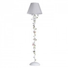 Lampadaire blanc flora 1 ampoule 162 cm