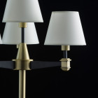 Lampadaire laiton neoclassic 4 ampoules 155 cm