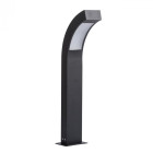 Lampadaire noir street 1 ampoule 58 cm