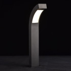 Lampadaire noir street 1 ampoule 58 cm