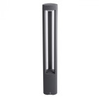 Lampadaire noir street 1 ampoule 80 cm