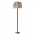 Lampadaire oslo, laiton antique, sans abat-jour