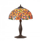 Lampe 60w josette, verre et résine