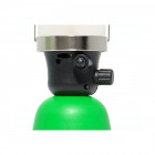Lampe a gaz lg 400. Lampe camping piezo. Coque abs. Lampe de camping pour bouteille de gaz 190g perçable