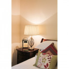 Lampe aegean, laiton, avec abat-jour