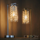 Lampe alda, chrome poli et verre