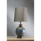 Lampe babushka, porcelaine, sans abat-jour
