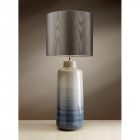 Lampe bacari large, porcelaine, sans abat-jour