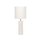 Lampe bubble, céramique, blanc, sans abat-jour