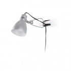 Lampe de bureau grise ter 1 ampoule