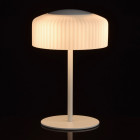 Lampe de table blanche megapolis 3 ampoules 35 cm