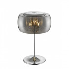Lampe de table chrome ludlow 3 lumières