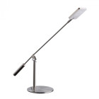 Lampe de table grise techno 1 ampoule 60 cm