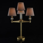 Lampe de table laiton neoclassic 4 ampoules 60 cm
