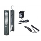 Lampe dynamo 6 LED rechargeable secteur/auto BRENNENSTUHL 1178590