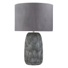 Lampe fairfield, céramique, avec abat-jour