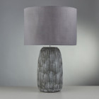 Lampe fairfield, céramique, avec abat-jour