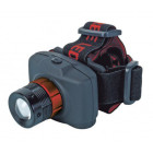 Lampe frontale led 3 w avec zoom ribitech