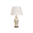 Lampe ivory crackle small, sans abat-jour