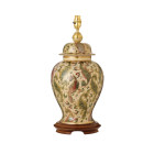Lampe kashmir, porcelaine de kutani (sans abat-jour)