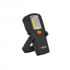 Lampe led torche magnetique aslo - 3w - 130 lumens - led cob - abs anti chocs (piles inclues)