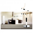 Lampe led wave, chrome