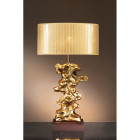 Lampe libero gold, or, sans abat-jour