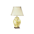 Lampe parrot, porcelaine, sans abat-jour