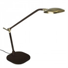 Lampe queen, zamak patiné et marron vieilli
