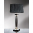 Lampe simona nero, sans abat-jour