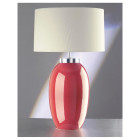 Lampe victor red large, sans abat-jour