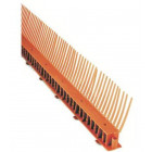 Latte de ventilation basse pour tuiles rouge brique