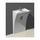 Lavabo céramique allure blanc sarreguemines