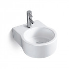 Lave main rond - céramique - 35x27 cm - moon