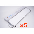 Panneau led 120x30 slim 48w (pack de 5) - couleur eclairage : blanc froid 6000k - 8000k