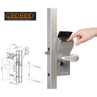 Serrure à code mécanique, portail, sortie libre locinox - Type de profil au choix Serrure à code mécanique, portail, sortie libre locinox - Type de profil au choix