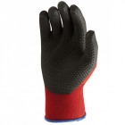 Lot de 3 gants de travail milieux humides singer - avec picots tricoté polyamide enduction pvc - Taille au choix
