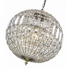 Lustre laiton antique craven arms 1 lumières