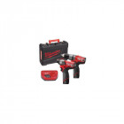 Pack 12 V FUEL 2 produits - perceuse à percussion, visseuse à chocs M12 - M12 PP2A-202C  Milwaukee -