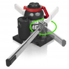 Cric bouteille 30t oléopneumatique mega - bra30