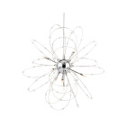 Magnifique lustre à suspension effet système-solaire de 40cm de diamètre avec 8 ampoules g4 10w incluses