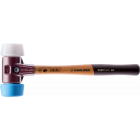 Maillets simplex 50:40, avec boîtier en fonte malléable et manche en bois, tpe souple / superplastique