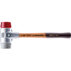 Maillets simplex, avec boîtier en aluminium et manche en bois, ø 30, tpe moyen / plastique