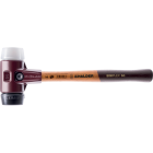 Maillets simplex, avec boîtier en fonte malléable et manche en bois, ø 30, caoutchouc chargé / superplastique