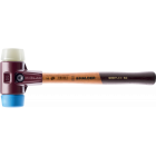 Maillets simplex, avec boîtier en fonte malléable et manche en bois, ø 50, tpe souple / nylon