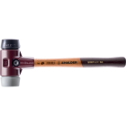 Maillets simplex, avec boîtier en fonte malléable et manche en bois, ø 60, caoutchouc chargé / tpe moyen