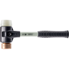 Maillets simplex, avec boîtier en fonte malléable renforcée et manche en fibre de verre, ø 30, cuivre / nylon