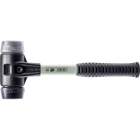 Maillets simplex, avec boîtier en fonte malléable renforcée et manche en fibre de verre, ø 40, caoutchouc chargé / métal doux