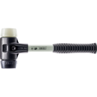 Maillets simplex, avec boîtier en fonte malléable renforcée et manche en fibre de verre, ø 40, caoutchouc chargé / nylon