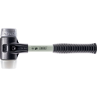 Maillets simplex, avec boîtier en fonte malléable renforcée et manche en fibre de verre, ø 50, superplastique / métal doux